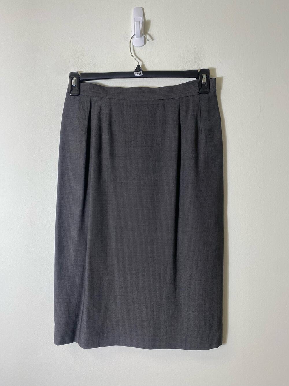 Carlisle Gray Midi Pencil Skirt Sz 10